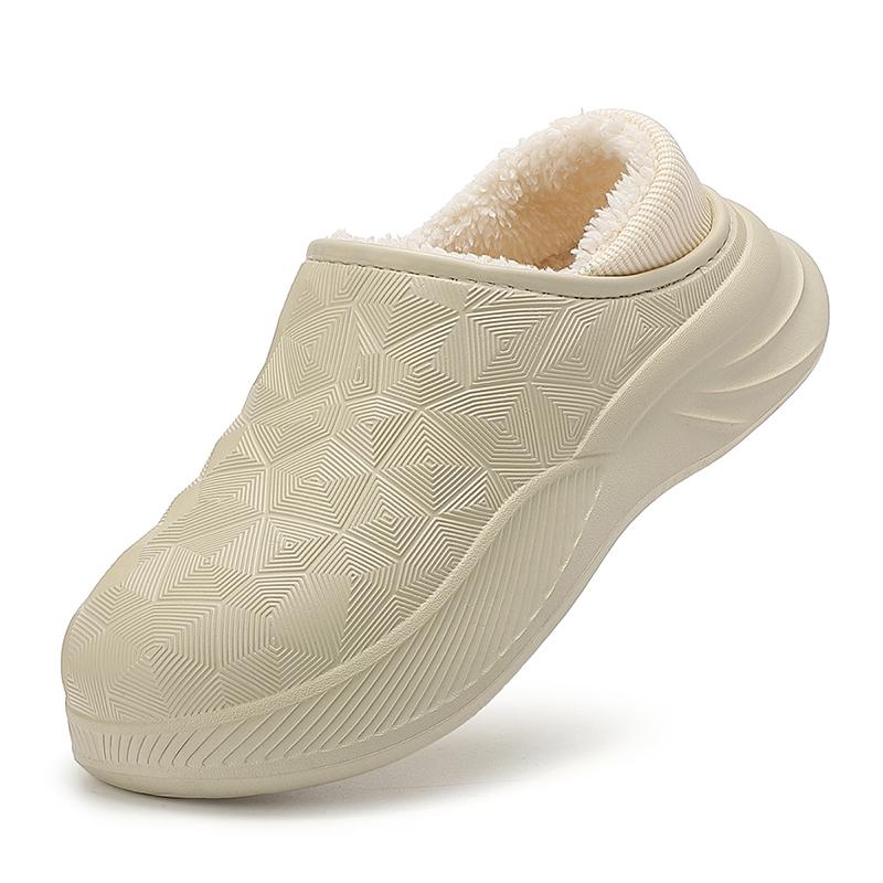 Fashion New Winter Men Warm Shoes Home Cotton Shoes Outdoor Waterproof Couple Snow Shoes Women Casual Shoes Indoor Slipper Bedroom Shoes