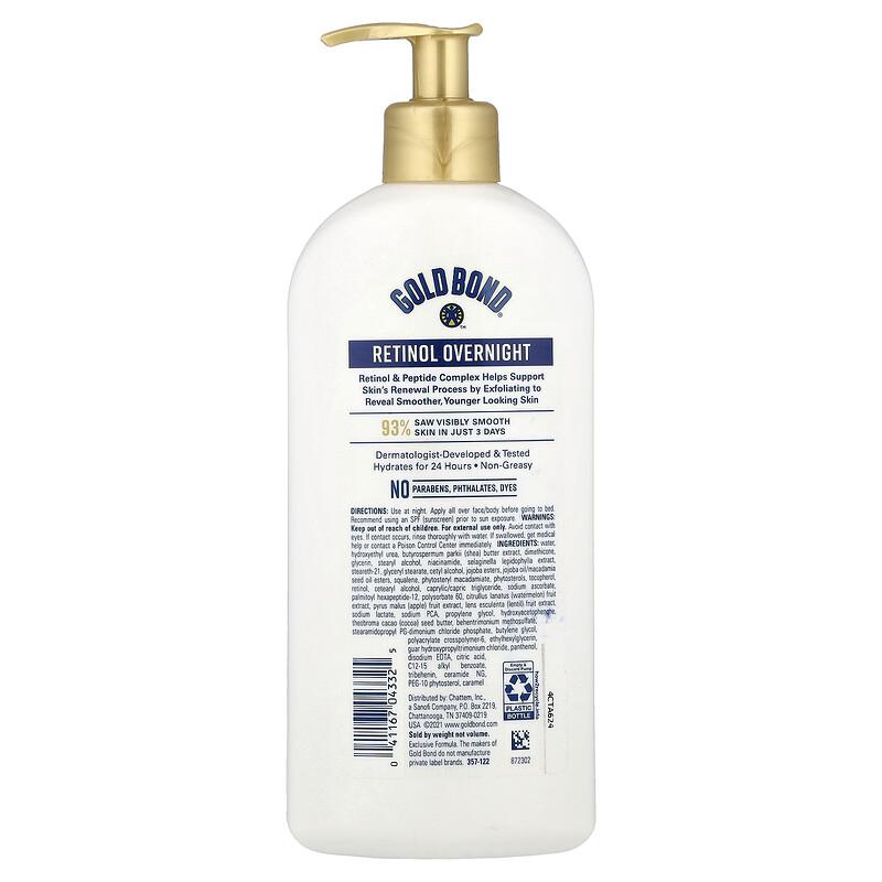 Age Renew®, Retinol Overnight, Body & Face Lotion, 13 Oz (368 G)
