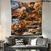 Benutzerdefinierte GTA6 Wandbehang Bedruckte Stoffdecke Dekorative Wandteppiche für Schlafzimmer Wohnzimmer Heimdekoration