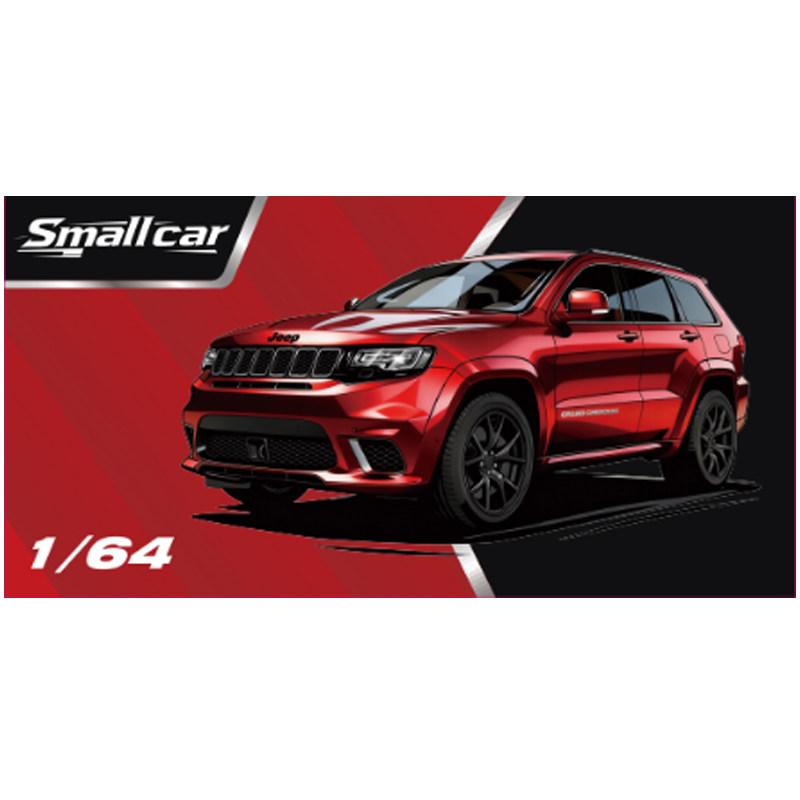 Masdi Smallcar 1/64 Jeep Grand Cherokee Trackhawk SUV Simulation Alloy Miniature Die-Cast Car Model Collection Ornament Toy Gift