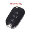 Silikónový kryt na kľúč auta z uhlíkových vlákien Pre Peugeot 208 3008 308 2008 Pre Opel Corsa F Grandland X Citroen C4 C2 C3 C5 Aircross Puzdro