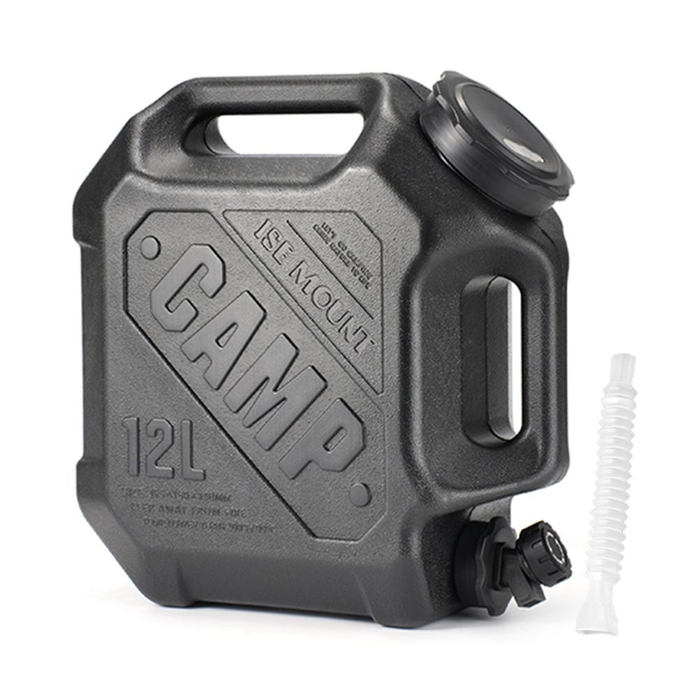 12-5L Outdoor Water Bucket Camping Water Container With Faucet Water Tank for Car Vehicle Drinking Water Carrier Storage Bucket