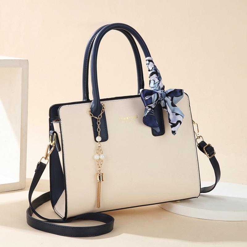 

Versatile Korean version trendy women s messenger bag women s bag shoulder bag mother autumn and winter handbag temperament new tote bag синий