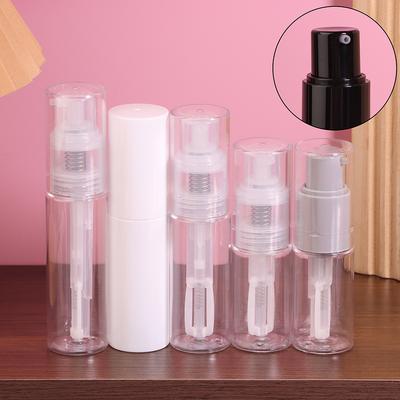 Refillable Atomizer Bottles Travel Transparent Powder Spray Bottle Baby Powder Dispenser Detachable Traveling Use Clear Plastic