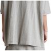 Fear of God Essentials Short-Sleeve Tee Dark Heather Oatmeal Men Tops Grey 125SP244193F