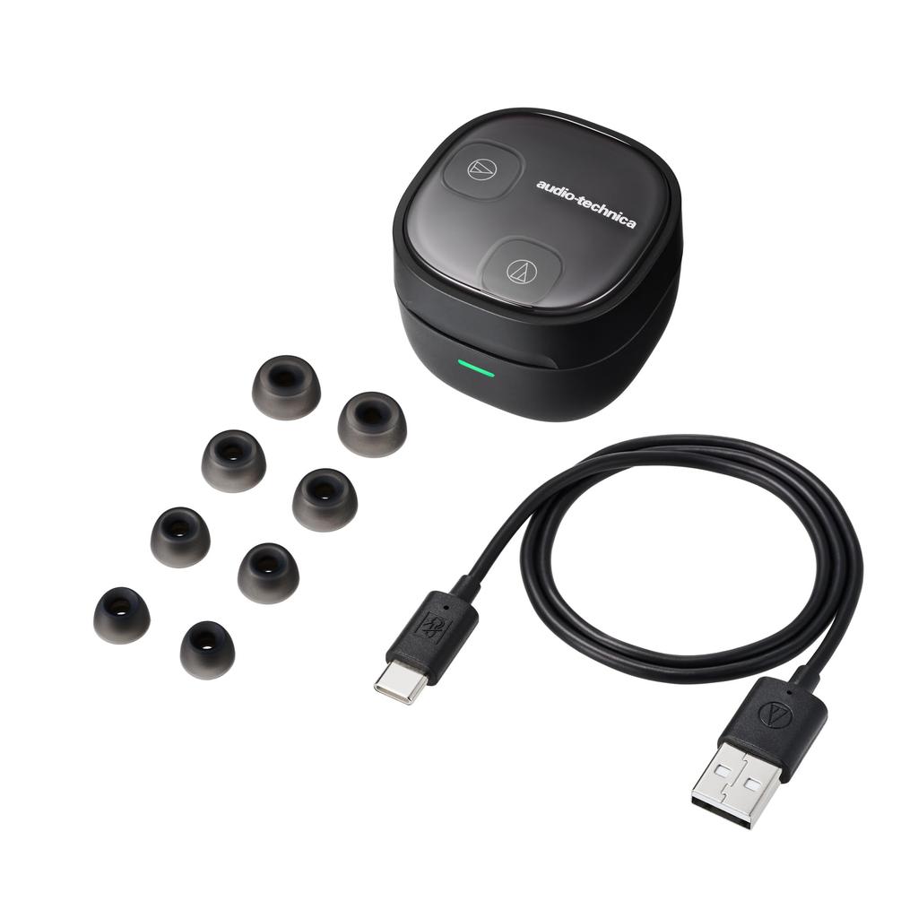Audio-Technica ATH-SQ1TW2NC Wireless Earbuds