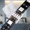 5 pezzi Connettore LED 4 PIN 8mm Forma a L 8mm 4pin RGB 3528 2835 Strisce LED Angolo a 90 gradi Connettori per Fili Adattatore di Installazione