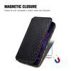 For HMD Skyline PU Leather Case Rhombus Imprint Wallet Stand Phone Cover