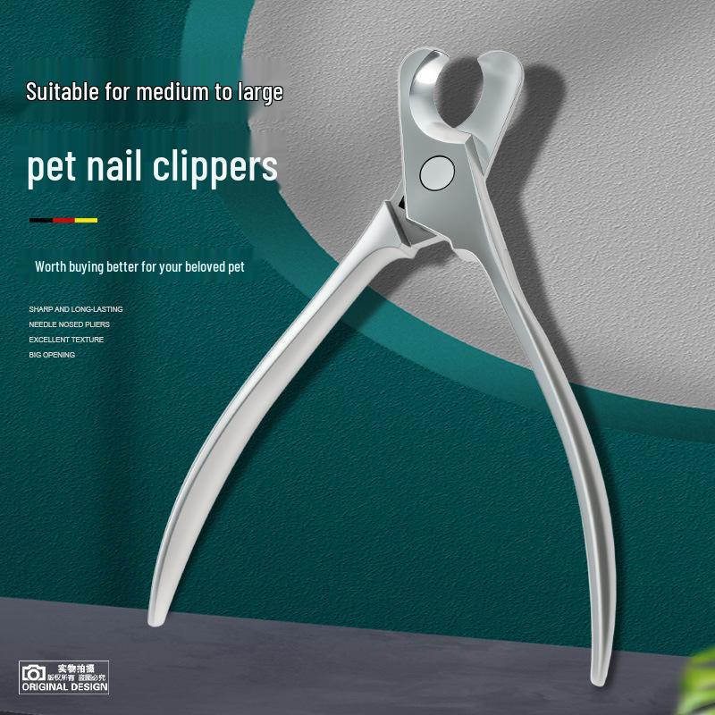 

Universal Stainless Steel Nail Clippers for Dogs and Cats All Steel