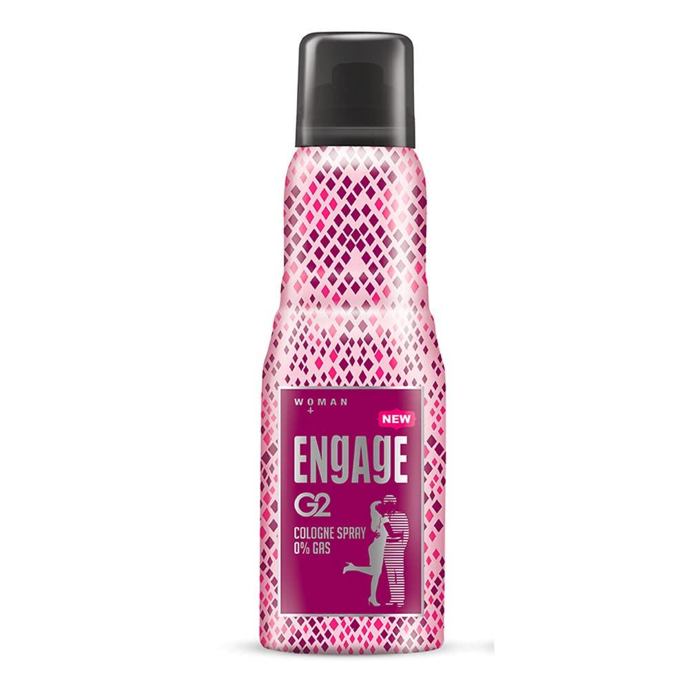 

Engage Cologne G2 Perfume For Women 135ml Long Lasting Floral Citrus Fragrance Spray With 0% Gas Everyday Freshness Romantic Body Cologne