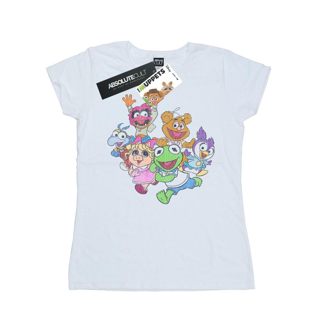 Disney Womens/Ladies The Muppets Muppet Babies Colour Group Cotton T-Shirt
