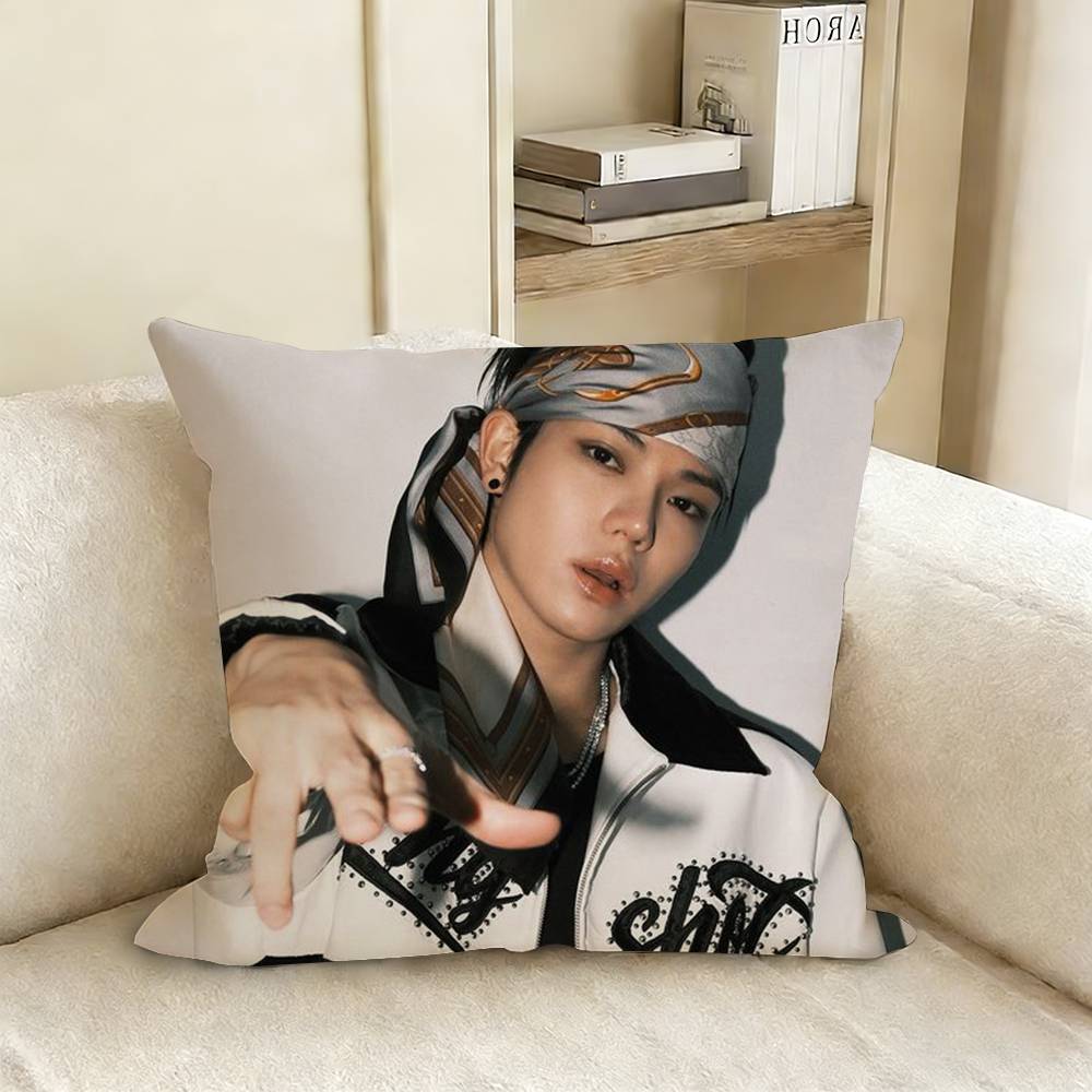 Ohyul Kwon Oh Yul LNGSHOT Various Sizes Square Pillow Case For Car Home Bedchamber Decor