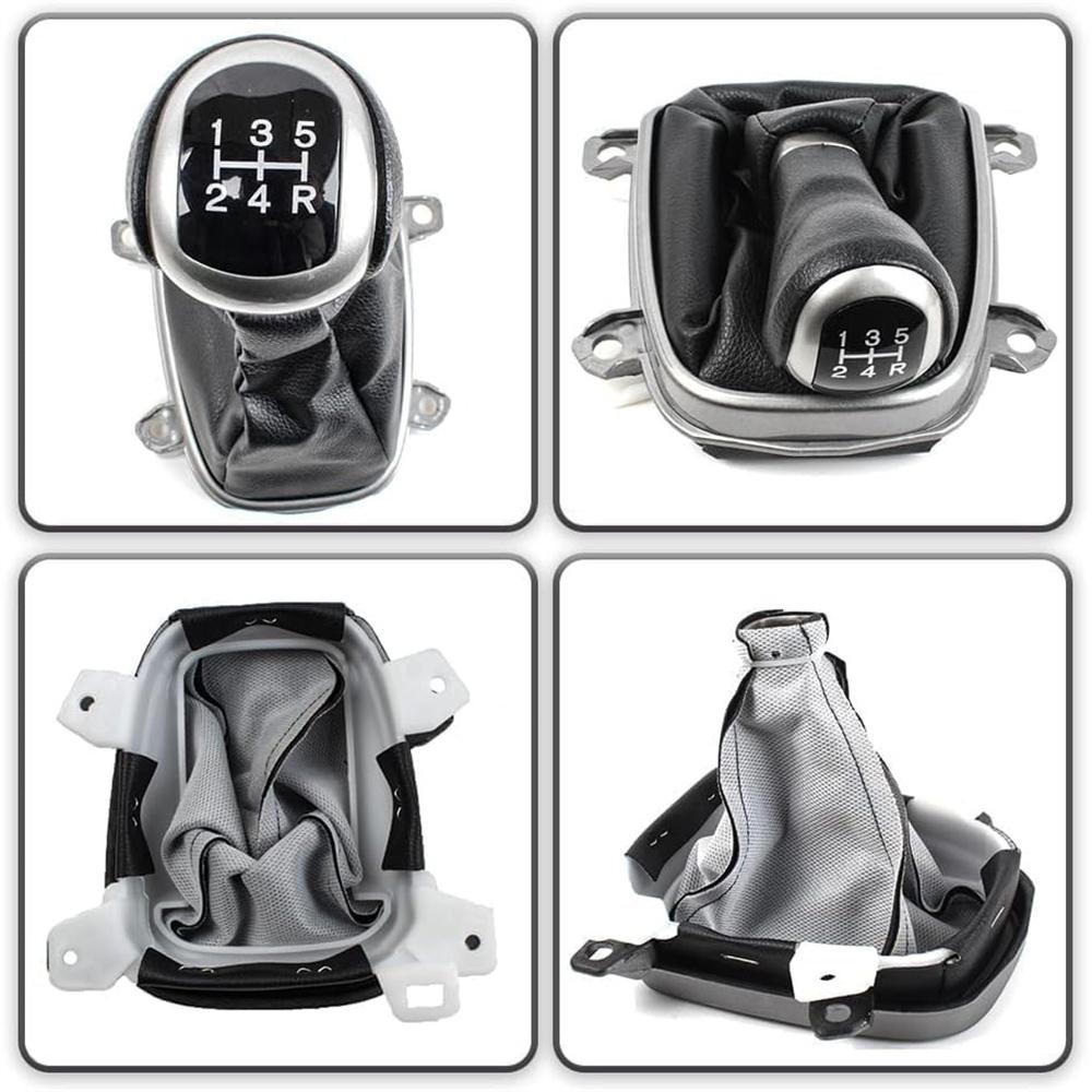 5 Speed Manual Gear Shift Knob Boot For Honda Accord Coupe 2008-2013
