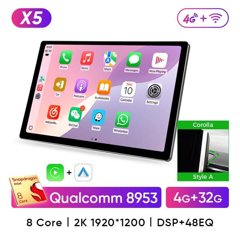 

Ainavi 13,1 дюйма для Toyota Corolla E210 2019 2020 2021 2025 2025 автомобильное радио беспроводной Carplay Android Auto автомобильный мультимедийный плеер