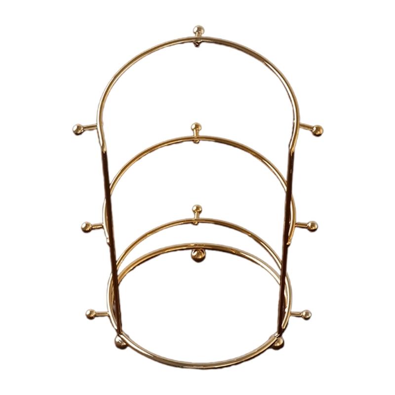 Bridal Hairband Chinese Rockhopper Tiara Jewelry Rack Crown Hair Accessories Placed Props 2 Layer 3 Layer Display Rack