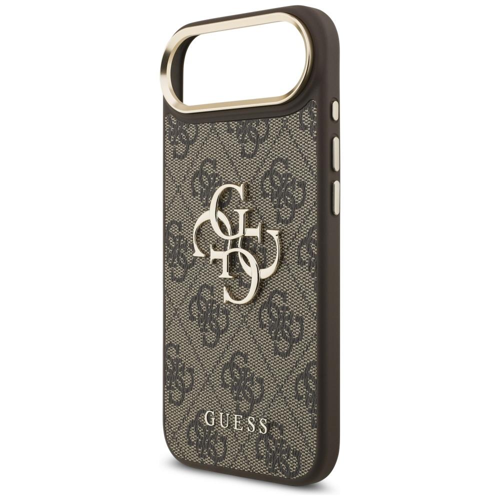 Custodia Guess 4G Big 4G con Logo Classico per iPhone Air Marrone Oro