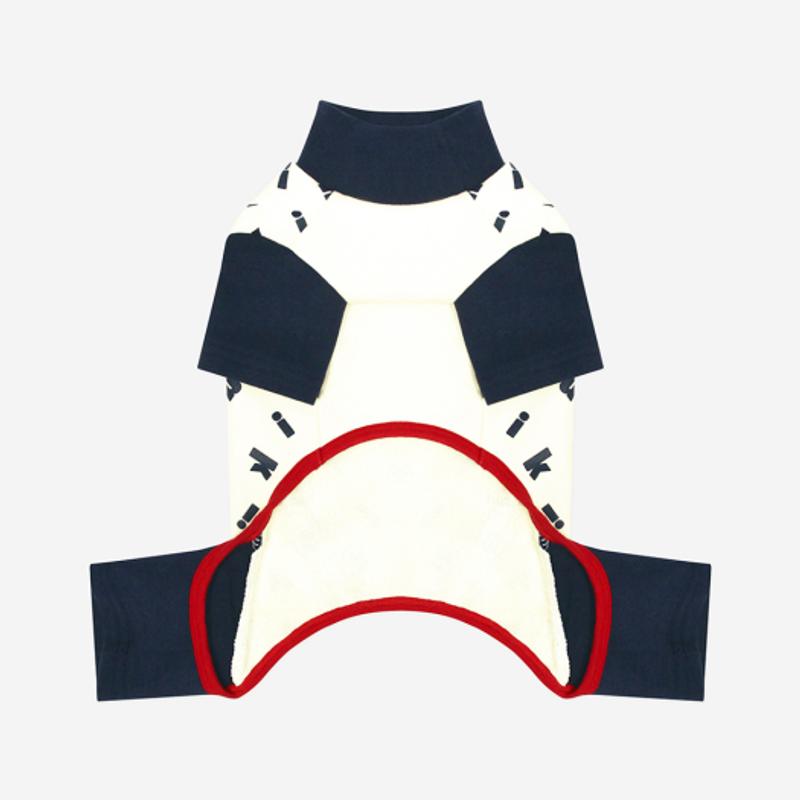 KINIKINI KINI LOGO MUSTER ALL IN ONE-IVORY(Alles in einem)