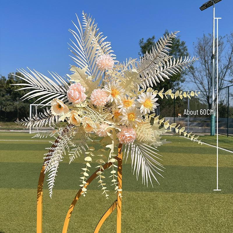 Large Artificial Wedding Flower Wall for Aisles and Hotels