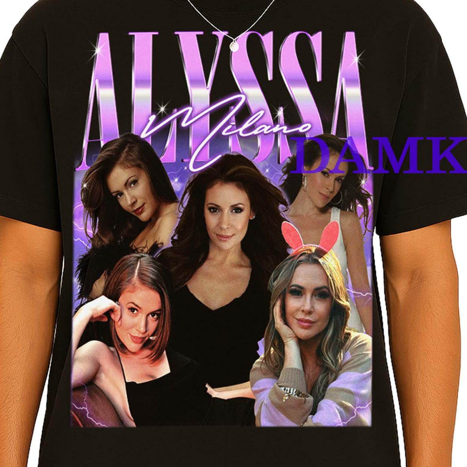 Alyssa Milano Shirt, Alyssa Milano Vintage Tshirt, Alyssa Milano Retro Tees, Alyssa Milano Bootleg Tee, Alyssa Milano Sweater Gift XL