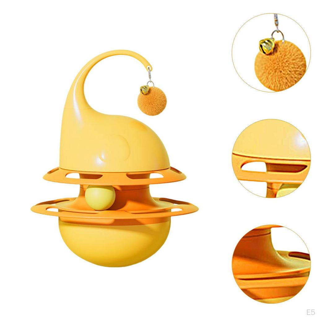 Cat Intelligence Toy Interactive Slow Food Dispensing Stable Furniture Protect Portable Unique