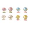 Storage Box Spherical Candy Container with Two-layer Storage Design Organizer for Bedroom Living Room