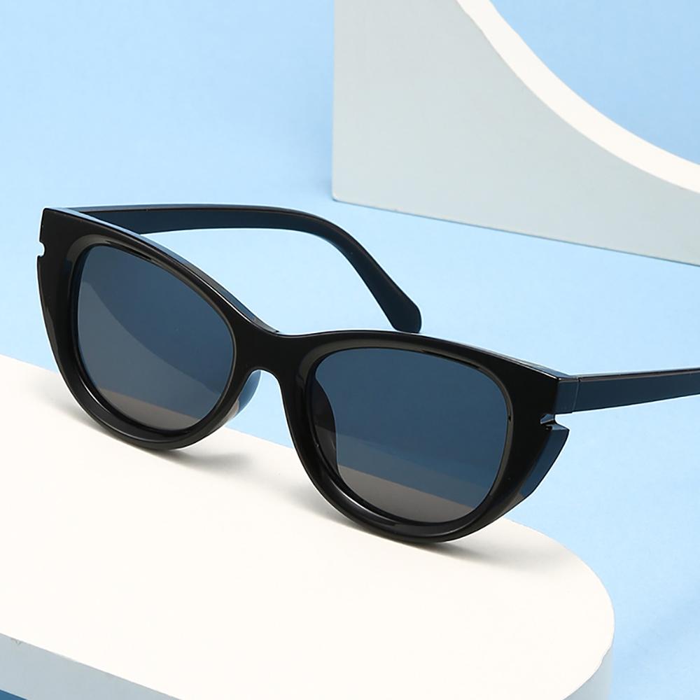 Retro Cat Eye Sunglasses Women Men Vintage Oval Sun Glasses Fashion PC Frame Unisex Eyewear Trendy Accessories