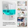700ML Wall-Mounted Touchless Electric Automatic Smart Sensor Soap Dispenser Intelligent Hand Sanitizer Pump Dish Washing Machine