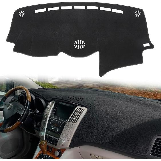 Dash Cover  Fit For 2004-2006 Lexus RX330,2007-2009 RX350, 2006-2008 RX400H,Dashboard Cover Mat Pad With Center Speaker Holes(Beige)