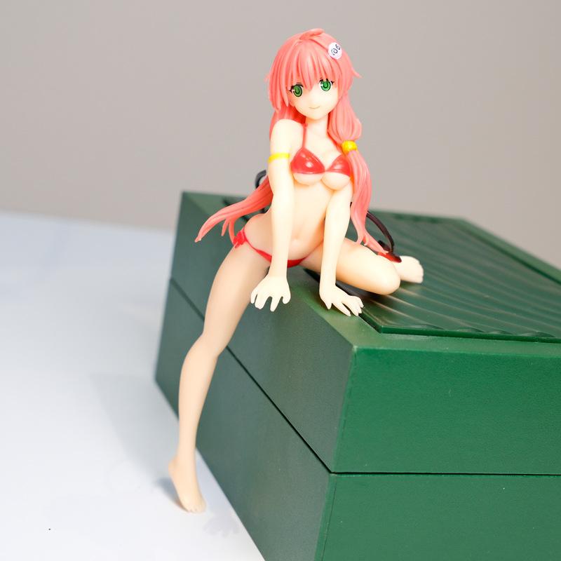4 types Anime Soniani -SUPER SONICO THE ANIMATION-  10cm SUPERSONICO pvc Cake Decoration Decoration models gifts