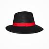 Men's Black Fedora and Robe Set: Long Gown and Magic Prop Hat