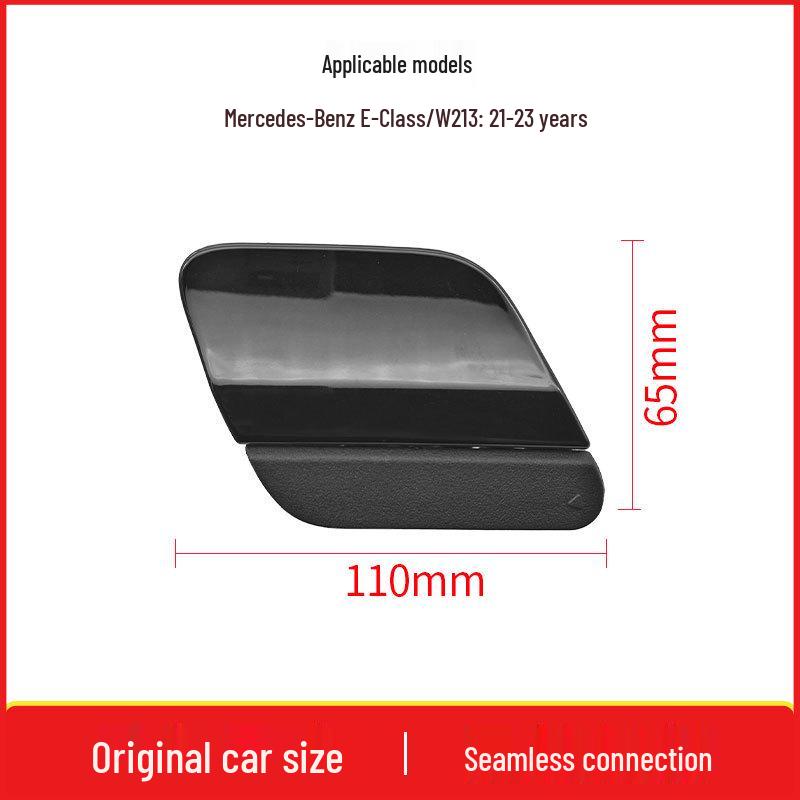 Compatible with 2021-2023 Mercedes E-Class W213 Sport Rear Bumper Tow Hook Cover (2138855705)