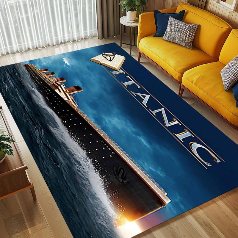 Titanic Journey Living Room Nonslip Area Rug Soft Carpet For Bedroom Game Playroom Sofa Office Home Decor Doormat Christmas Gift C9262057
