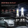H7 9005/HB3 9006/HB4 H1 H4 H11 H13 9004 9007 High Low Beam Lamps More Than 40000LM +600% Brightness Double Side COB Chips