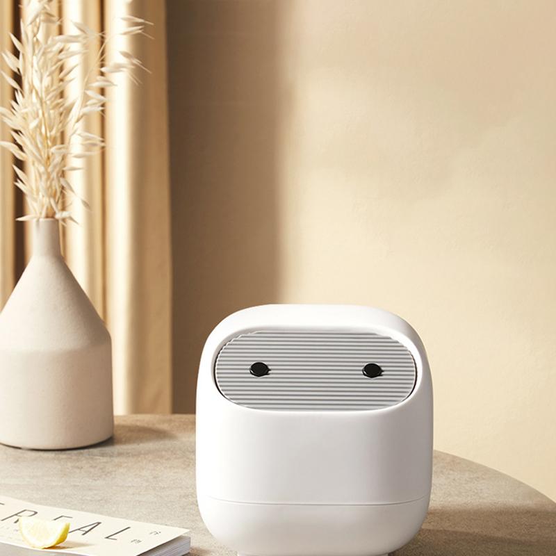 Ninja Stalo Šiukšliadėžė Mini Daugiafunkcinė Dvisluoksnė Spaudžiama Šiukšliadėžė su Dangčiu Buitinė Mini Šiukšlių Laikymo Dėžė