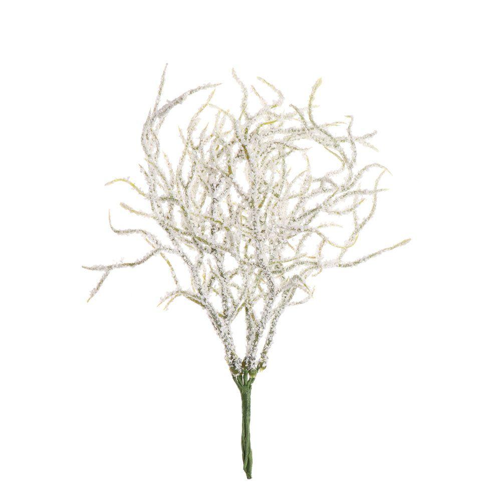 Decorations Wedding Ornament Artificial Plant Snow Pine Branch Simulation Flowers White Grass