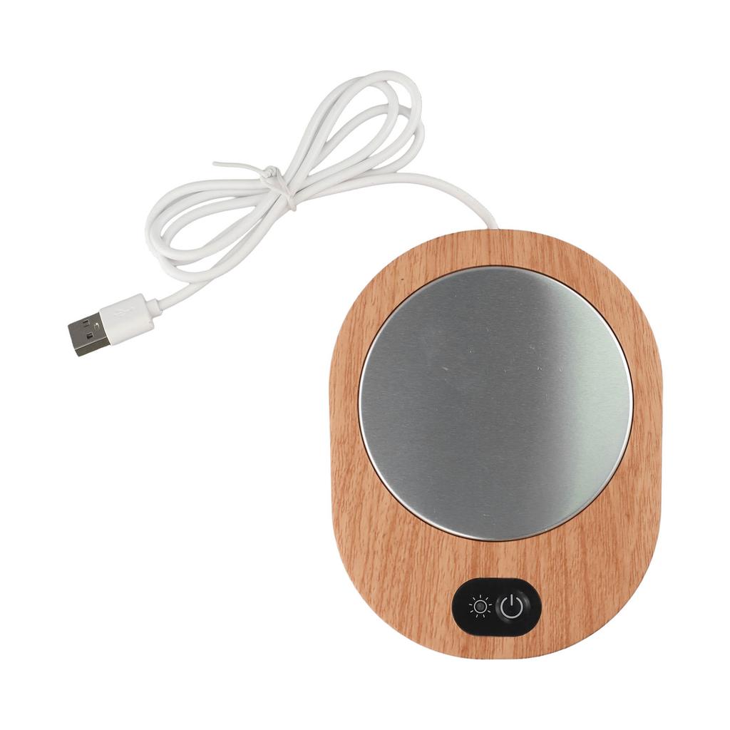 Coffee Cup Warmer Electric Coffee Heater 55-65°C Constant Temperature Built-in Gravity Sensing Switch On/off Display