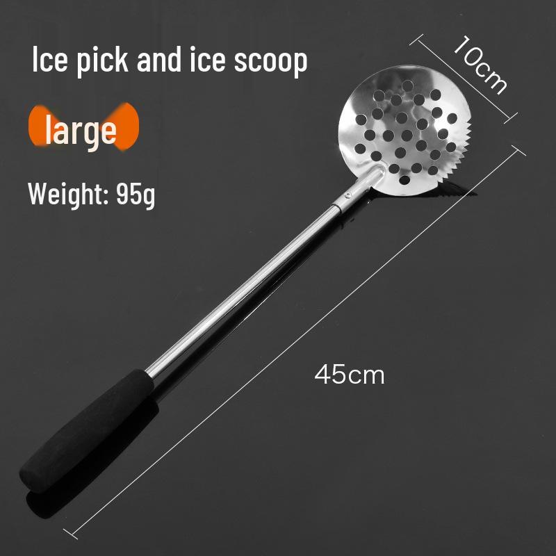 Telescopic Winter Ice Fishing Skimmer Spoon
