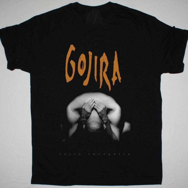 Vintage Terra Incognita By Gojira Band Cotton Black Full Size Unisex Shirt TU137 XXL