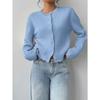 Women S Short Loose Solid Knit Cardigan Casual Sweater Coat