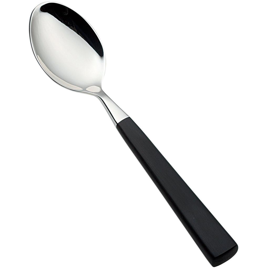 Todai Ivon Black Dinner Cutlery Set, 5 Pieces, Made In Japan