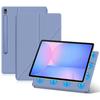 For Samsung Galaxy Tab S10 FE+ Case Origami Stand PU Leather Magnetic Tablet Cover