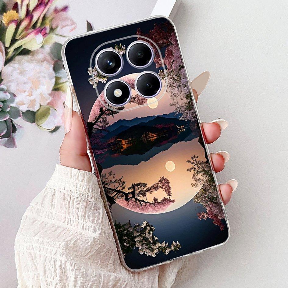For Xiaomi Redmi Note 14 Pro 5G Case 2025 New Stylish Flower Soft Silicone TPU Phone Cover For Redmi Note 14 Pro+ Plus Protector
