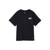 Sportbekleidung Herren T-Shirt mit gesticktem Grafiklogo Schwarz FB9795-010