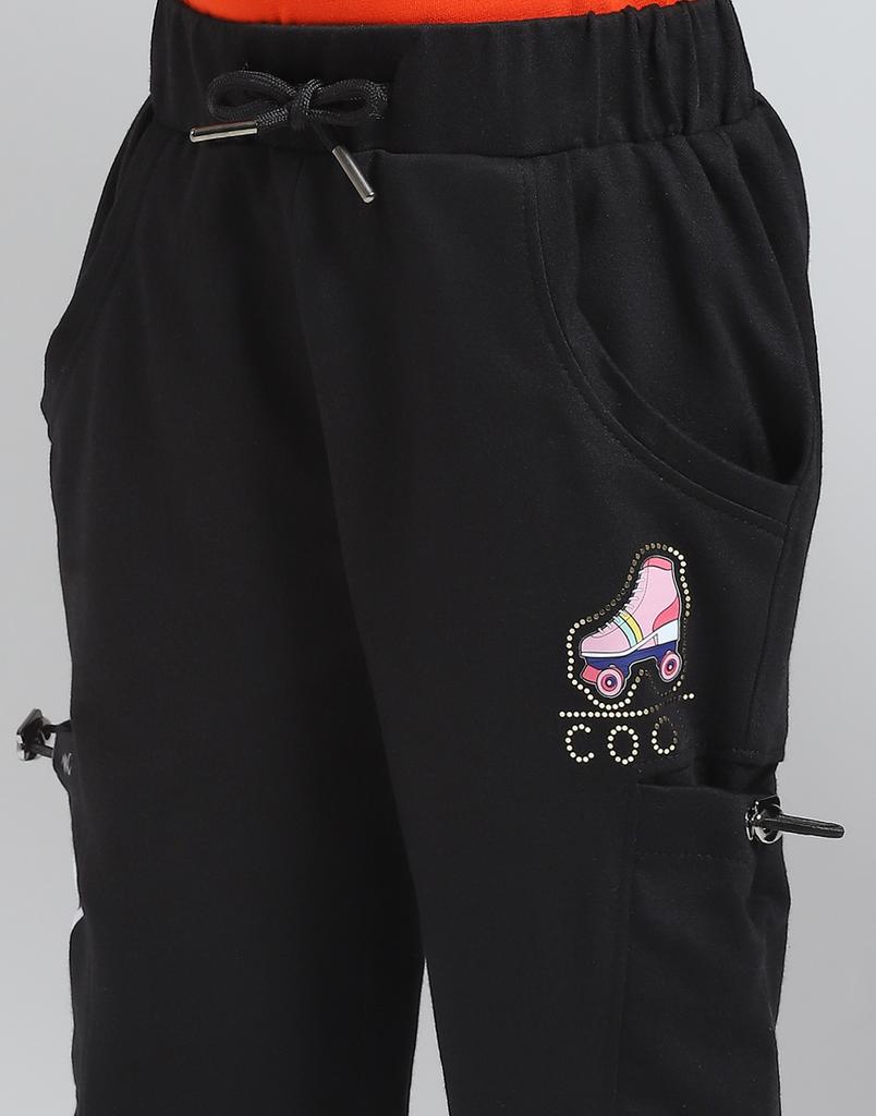 Monte Carlo Girls Solid Regular Fit Capri