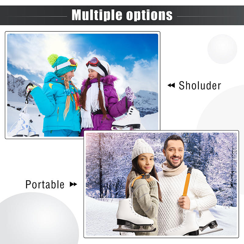 Roller Skate Carrying Handle - Soft Polyester Anti-Chafing Grip for Easy Transport Outdoor Training Universal Fit for Most Quad Skates