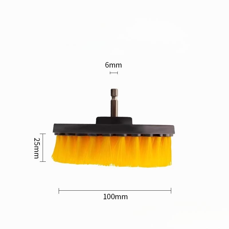 Electric Cleaning Brush Electric Drill Brush Head Tile Brushfloor Cleaning Brushpolishing and Rust Removal