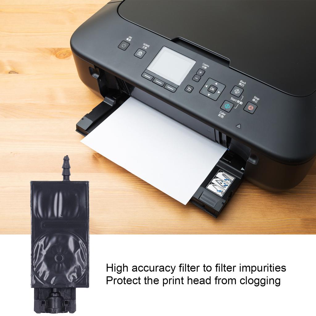 6Pcs Ink Damper Solvent Inkjet Head Rectangular PP Damper Replacement for  600 Printer