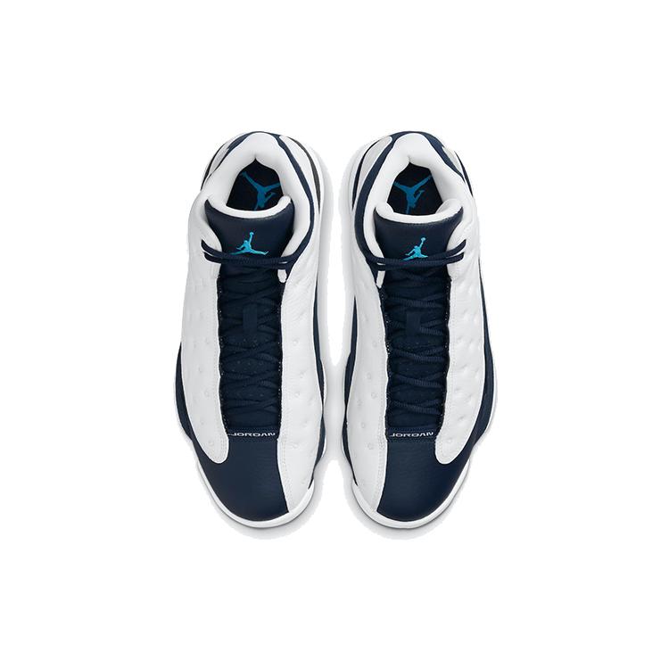 Ny JORDAN 13 Retro Obsidian Pulverblå Hvit 414571-144