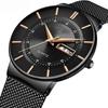Luxury Men Watches Waterproof Ultra Thin Date Clock Male Steel Strap Casual Quartz Watch Men Sports Wrist Watch Man