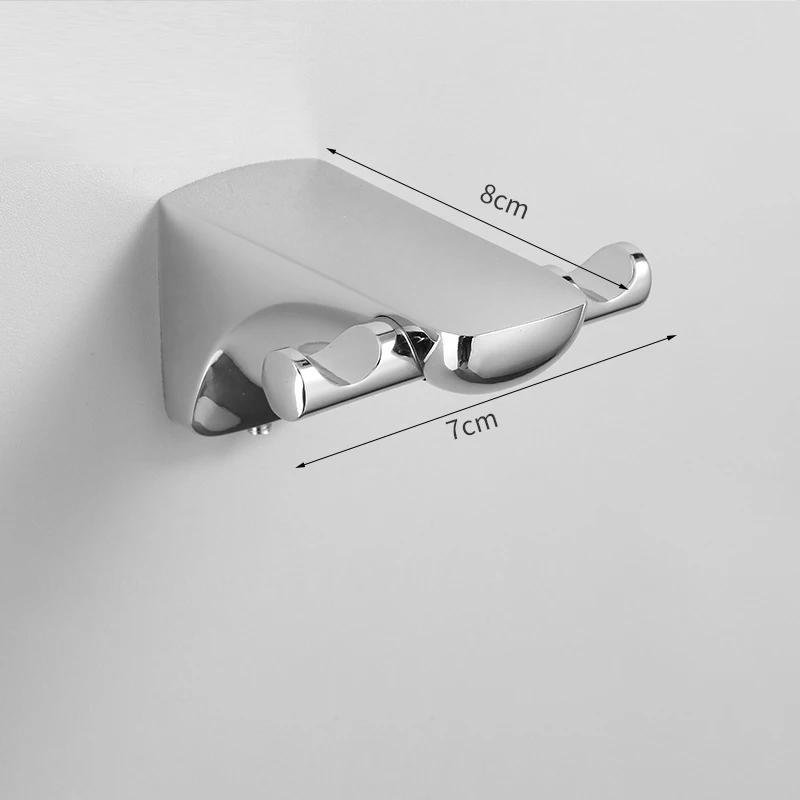 304 Stainless Steel Bathroom Hardware Chrome Towel Storage Rack ,Corner Shelf,Toilet Brush,Paper Holder Bathroom Accessories